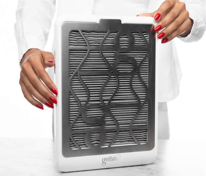 Gelish&reg; VORTEX&trade; Portable & Rechargeable Nail Dust Collector